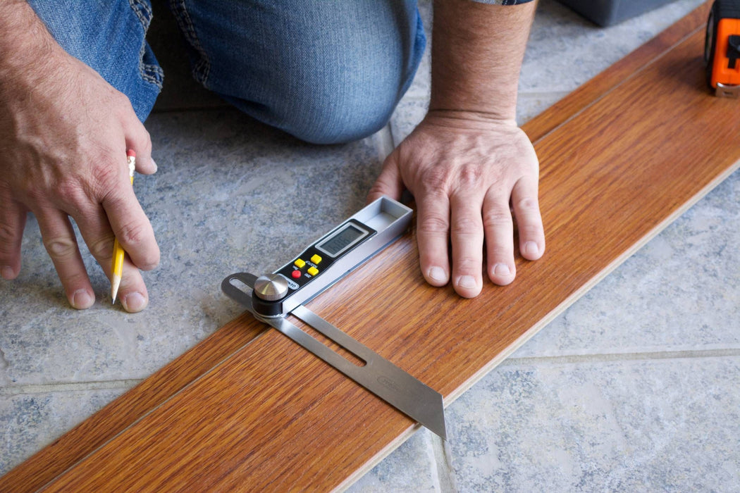 General Tools 8 In. ANGLE-IZER Digital Sliding T-Bevel & Protractor in One