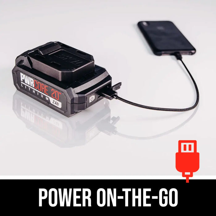 SKIL PWRCORE 20️ Brushless 20V 1/2 In. Compact Hammer Drill Kit