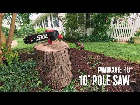 SKIL PWR CORE 40 Brushless 40V 10 In. Pole Saw Kit