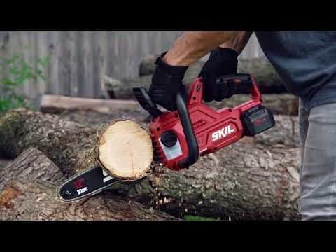 SKIL PWR CORE 20V 12 In. Chain Saw Kit
