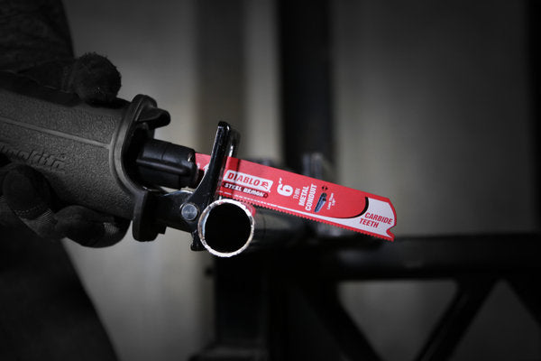 Diablo DS0612CF3 6" Steel Demon Carbide Recip Blades for Medium Metal Cutting, 12 TPI (Pack of 3)