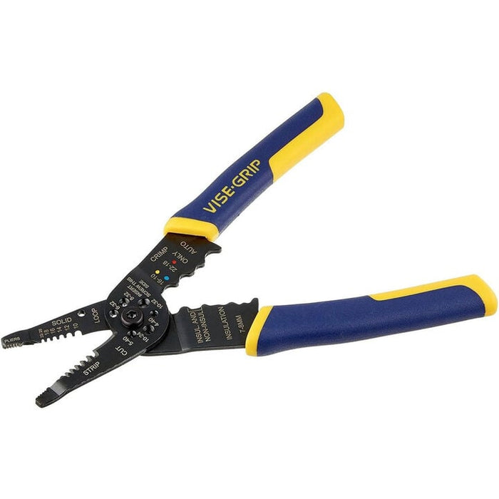 IRWIN 2078309 8" Multi Tool Stripper Cutter Crimper