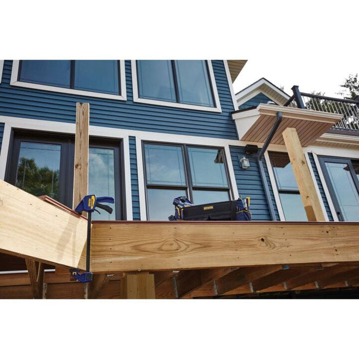 IRWIN 1964718 QUICK-GRIP Bar Clamp, One-Handed, Medium-Duty, 12-Inch