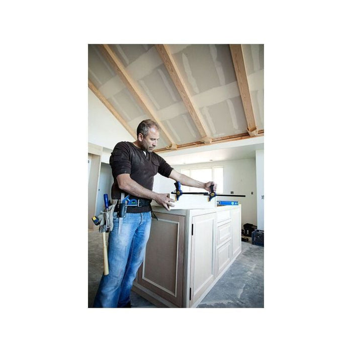 IRWIN 1964745 QUICK-GRIP One-Handed Mini Bar Clamp, 12" (Pack of 2)