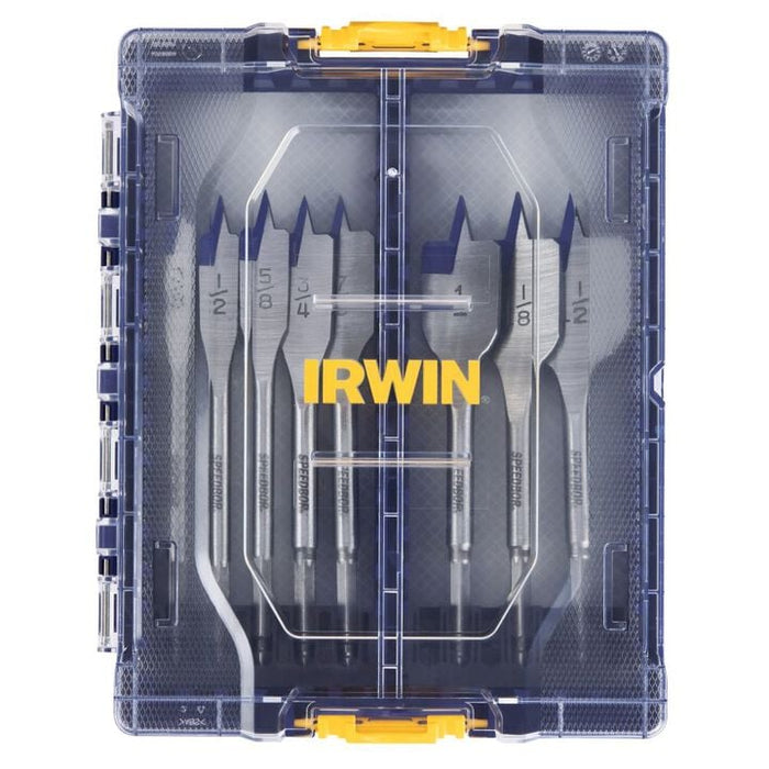 IRWIN IWAX128PC Speedbor Max Drill Bit Set, 8-Piece