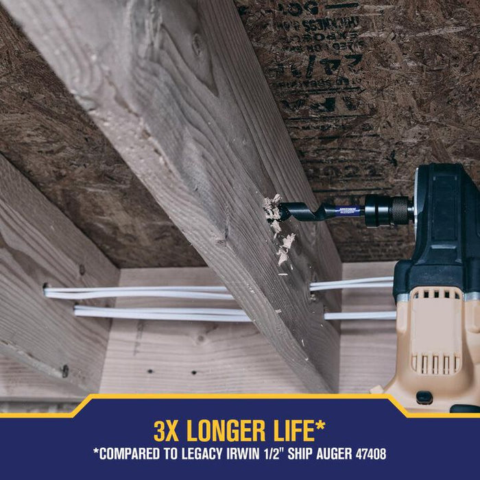 IRWIN IWAX3015 Auger Bit Speedbor Supreme 1/2in X 7 1/2in