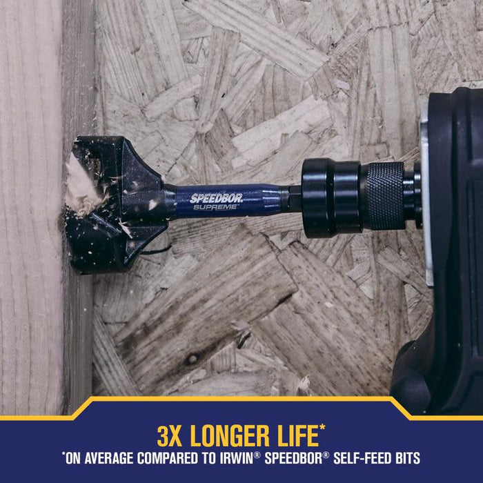 IRWIN IWAX2009 Self-Feed Bit 2-9/16In Speedbor Supreme