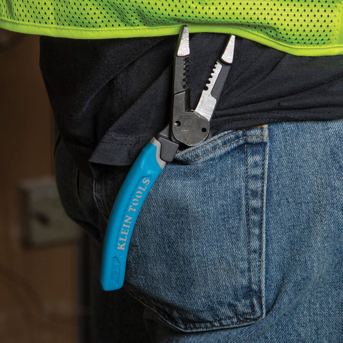 Klein Tools K12035 Klein-Kurve Heavy-Duty Wire Stripper 8-20 AWG