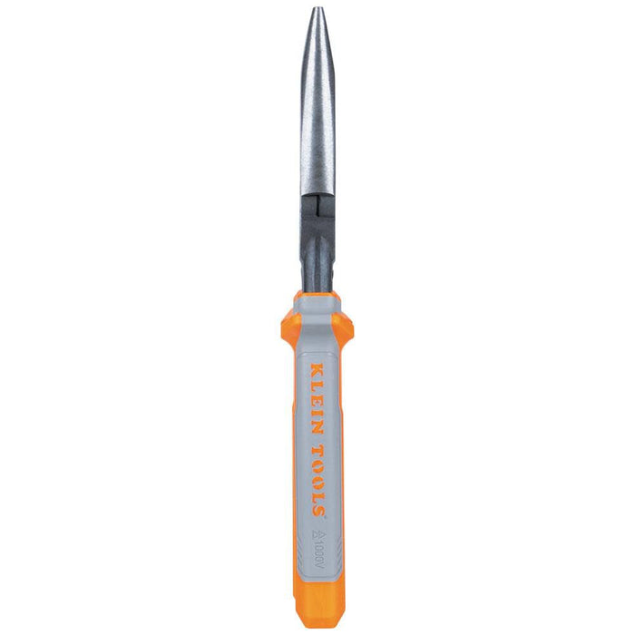 Klein Tools 2038RINS Pliers, Electrician's Insulated Long Nose Side-Cutting Pliers, 1000V Rated, Induction Hardened Knives, 8-Inch
