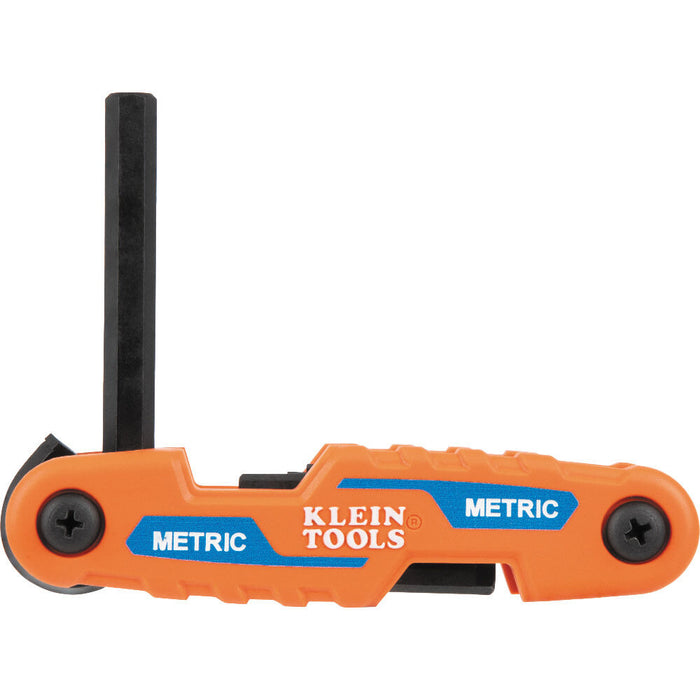Klein Tools Folding Hex Key with SAE, Metric and TORX Sizes 3pc-70543
