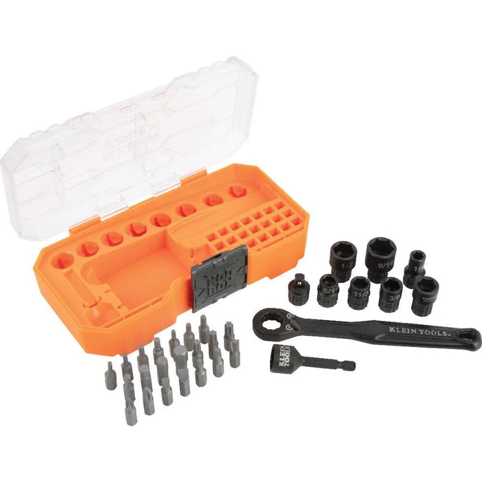 Klein Tools KNECT Small Pass-Through Socket Set 32pc - 65300