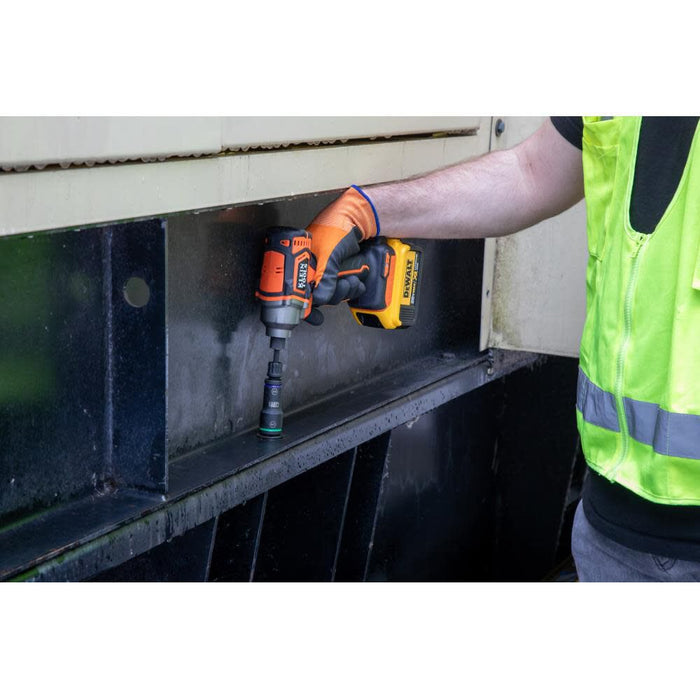 Klein Tools 65239 KNECT Flip-20 Impact Socket Set, SAE and Metric, 13-Piece