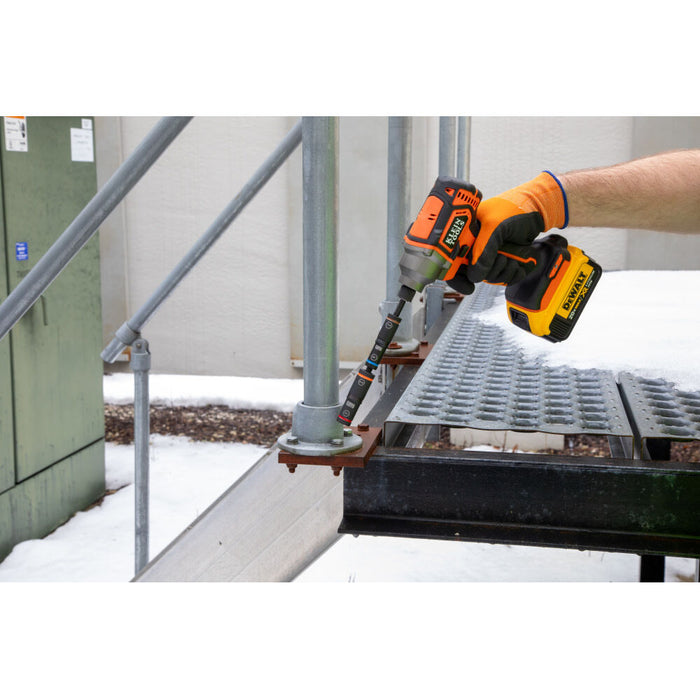 Klein Tools 65239 KNECT Flip-20 Impact Socket Set, SAE and Metric, 13-Piece