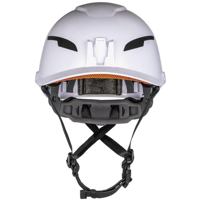 Klein Tools 60564 Safety Helmet, Type-2 Safety Helmet 20kV Protection, Non-Vented, Class E, White