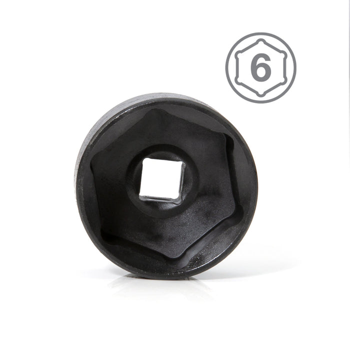 Steelman 95651 32mm Low Profile Oil Filter Wrench Socket for GM, Saturn, Saab, Chevrolet, and Others, 3/8-Inch Drive