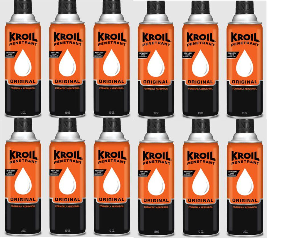 Kroil Original Penetrating Oil (Aerosol Spray- 13oz. Can- Case of 12 ...