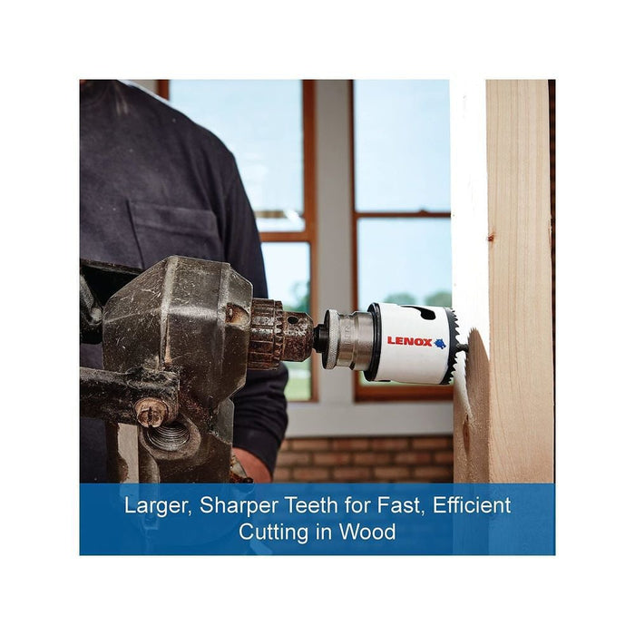 Lenox 3002626L Bi-Metal Speed Slot Hole Saw with T3 Technology, 1-5/8"