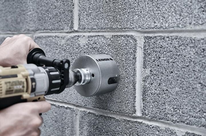 Lenox LXAH44 Hole Saw, Carbide, 4-Inch, 102MM