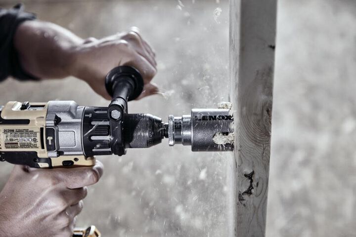 Lenox LXAH4218 Hole Saw, Carbide, 2 1/8-Inch, 54MM