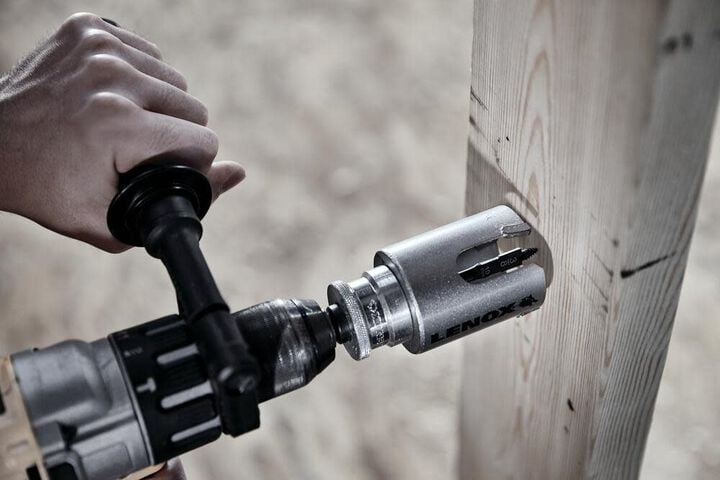 Lenox LXAH4218 Hole Saw, Carbide, 2 1/8-Inch, 54MM