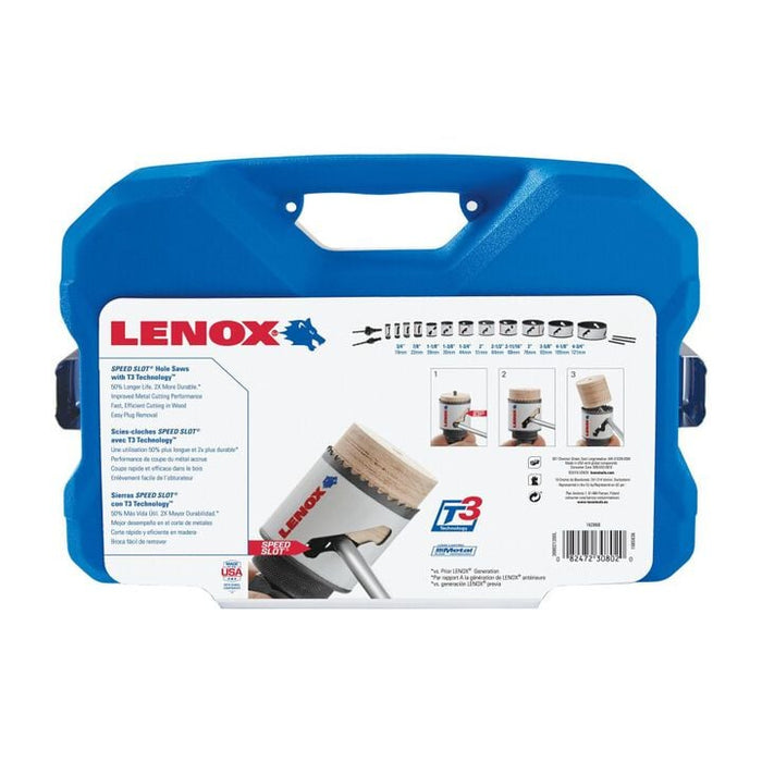 Lenox 308021200L Hole Saw Kit For Electricians, Speed Slot, 17 Piece