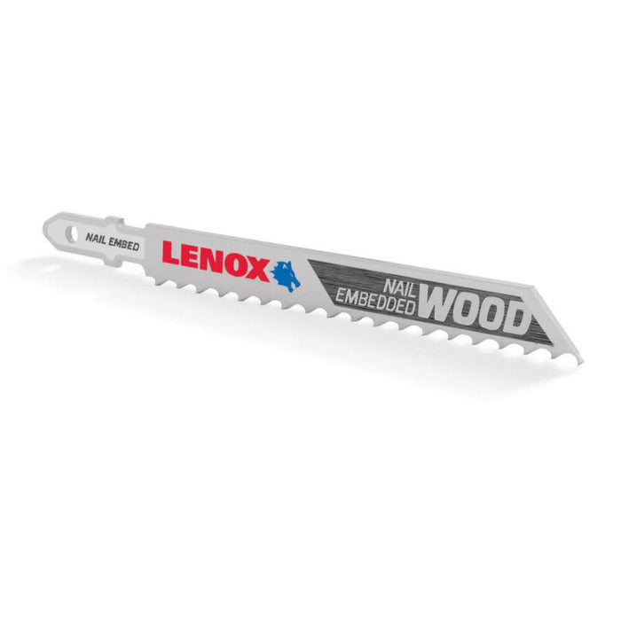 LENOX Tools T-Shank Scroll Cutting Jig Saw Blade, 3-1/2" x 7/32" 20 TPI (3-Pack)