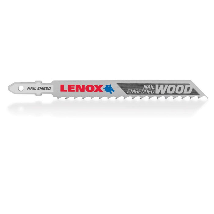 LENOX Tools T-Shank Scroll Cutting Jig Saw Blade, 3-1/2" x 7/32" 20 TPI (3-Pack)