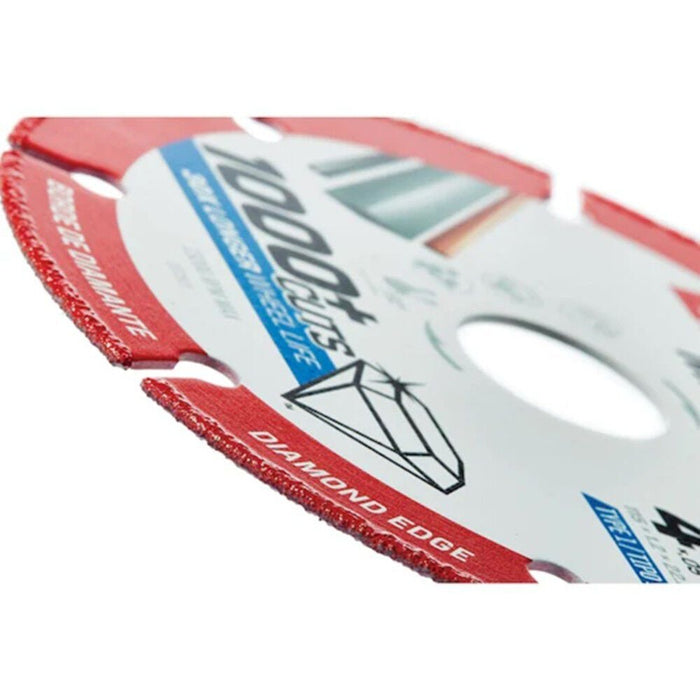 Lenox 1972921 Diamond Saw Blade: 4 1/2 in Blade Dia., 7/8 in Arbor Size, For Angle Grinder