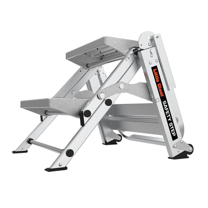 Little Giant Ladders Safety Step M2 Aluminum Type 1A Step Ladder