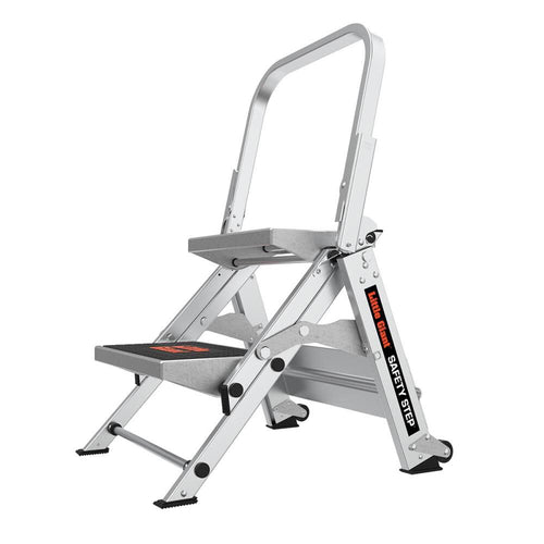 Little Giant Ladders Safety Step M2 Aluminum Type 1A Step Ladder