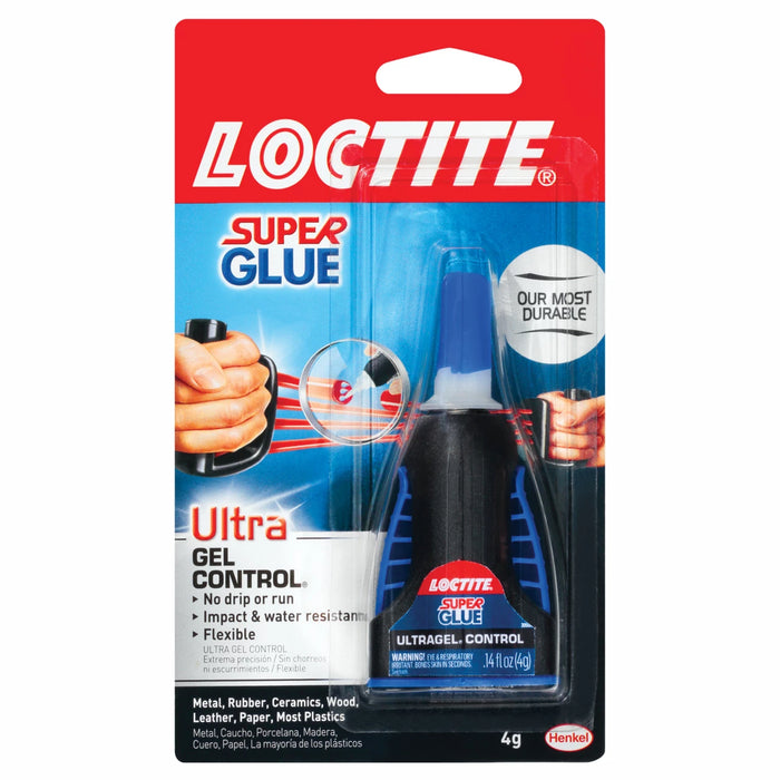 Loctite 1363589 4-Gram Bottle Super Glue Ultra Gel Control Adhesive (Pack of 3)