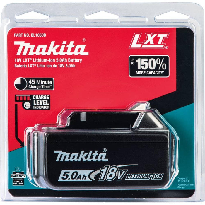 Makita 18V LXT Lithium-Ion 5.0 Ah Battery with Charge Indicator