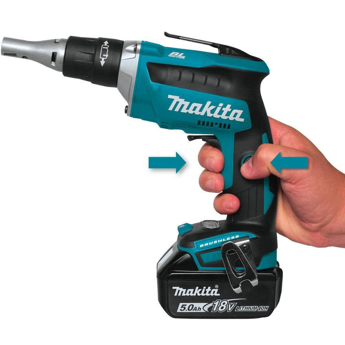 Makita 18V LXT Lithium-Ion Cordless 2-Pc. Combo Kit (5.0Ah)