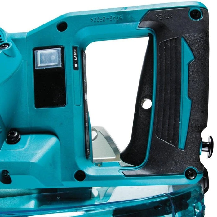 Makita (XSL06PT) 18V x2 LXT Lithium-Ion (36V) Brushless Cordless 10" Dual-Bevel Sliding Compound Miter Saw with Laser Kit (5.0Ah)