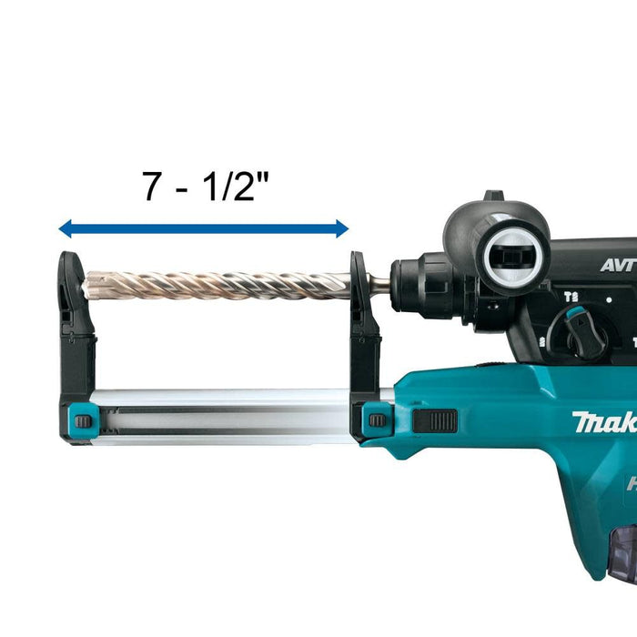Makita (GRH07M1W) 40V Max XGT️ 1-1/8in AVT Rotary Hammer Kit with Dust Extractor