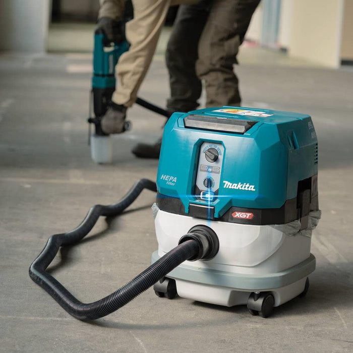Makita (GCV02ZU) 40V Max XGT️ 2.1 Gallon HEPA Dry Dust Extractor AWS️ (Bare Tool)