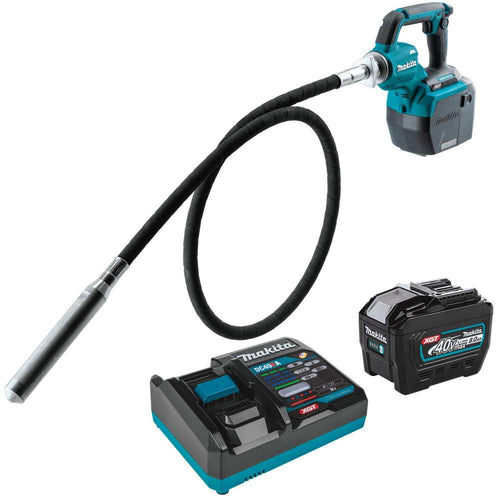 Makita (GRV02L1) 40V MAX XGT 8ft Concrete Vibrator 8Ah Kit