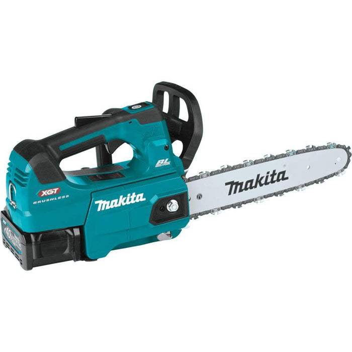 Makita (GCU01M1) 40V MAX XGT Brushless Cordless 12 In. Top Handle Chain Saw Kit