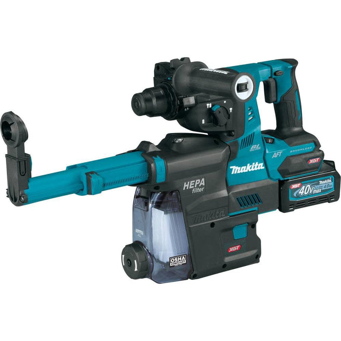 Makita 40V Max XGT️ Rotary Hammer Kit 1-1/8In AVT with Dust Extractor