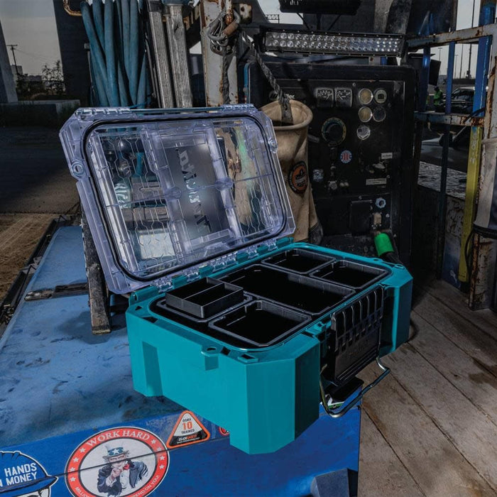 Makita P-91067 Maktrak Deep Compact Organiser Storage Box - Hand Tools from Alan Wadkins Ltd Makita P-91067 Maktrak Deep Compact Organiser Storage Box - Hand Tools from Alan Wadkins Ltd