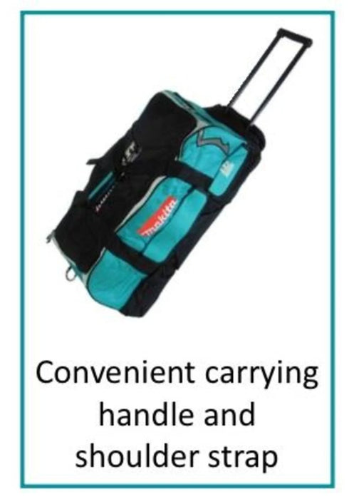 Makita (831269-3) Large LXT Tool Bag With Wheel for Cordless 18V ...
