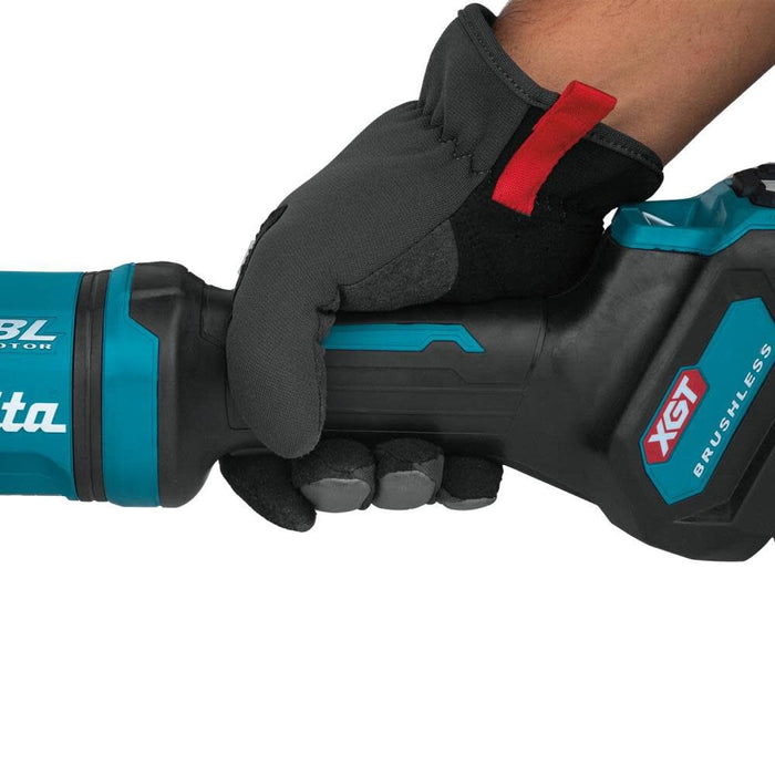 MAKITA 40V Max XGT Brushless Cordless 7" / 9" Paddle Switch Angle Grinder Kit, with Electric Brake, AWS Capable (4.0Ah)