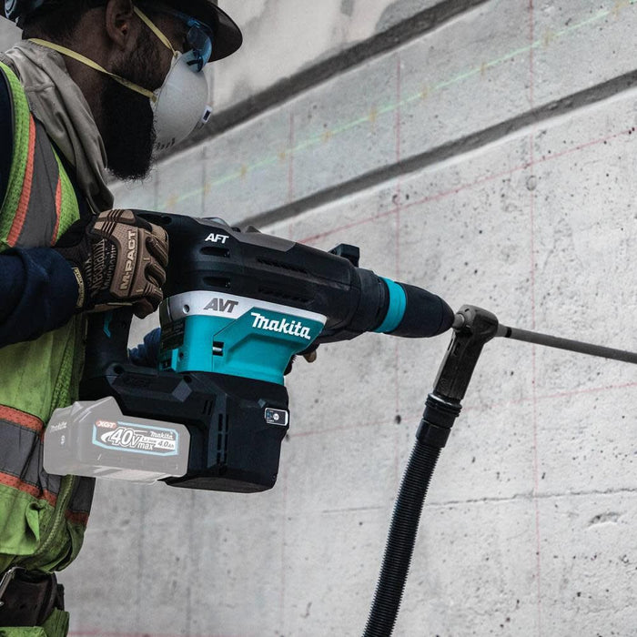 Makita (GRH05Z) 40V Max XGT Brushless Cordless 1-9/16" AVT Rotary Hammer, accepts SDS-MAX bits, AFT, AWS Capable (Bare Tool)