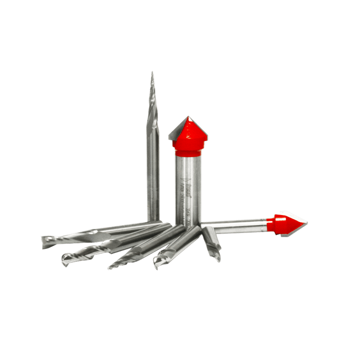 Freud 87-108 8 Piece CNC Router Bit Signmaking Set