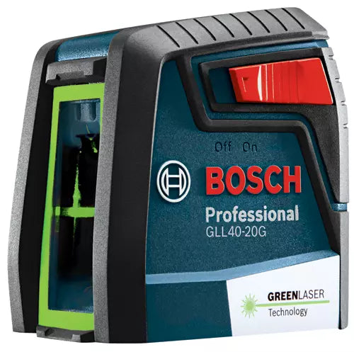 Bosch Green-Beam Self-Leveling Cross-Line Laser