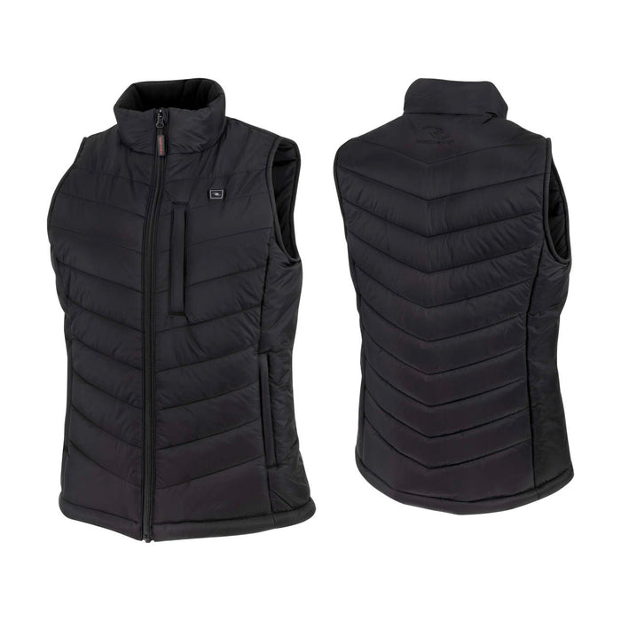 [USED-LIKE NEW] Radians RHG-V201B-M Women's Heated Puffer Vest Kit with Battery, Black, Medium