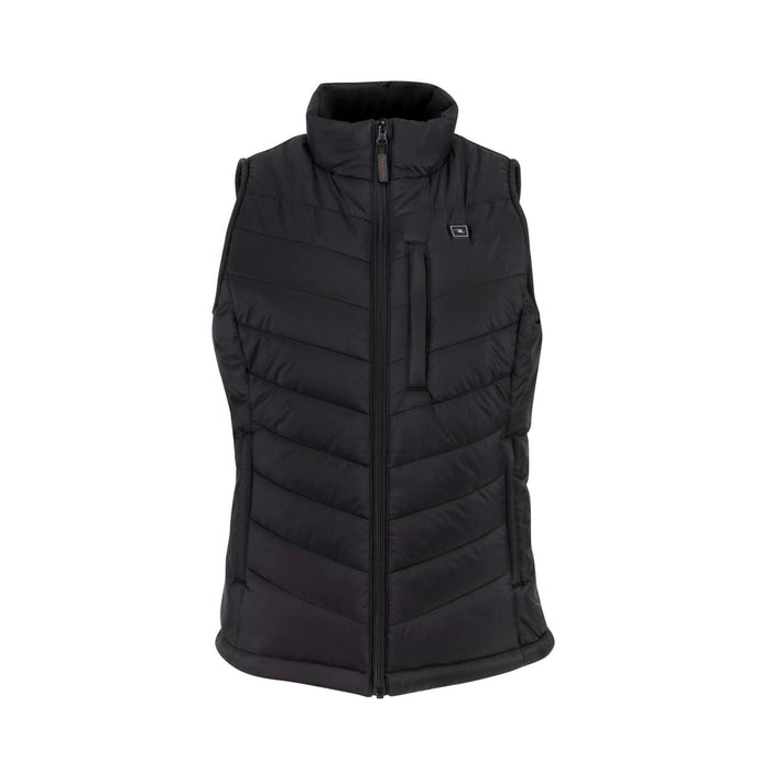 [USED-LIKE NEW] Radians RHG-V201B-M Women's Heated Puffer Vest Kit with Battery, Black, Medium