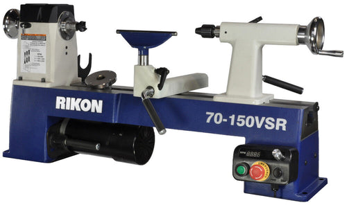 RIKON Power Tools 3/4 HP Variable Speed Midi-Lathe 12"x 16.5"