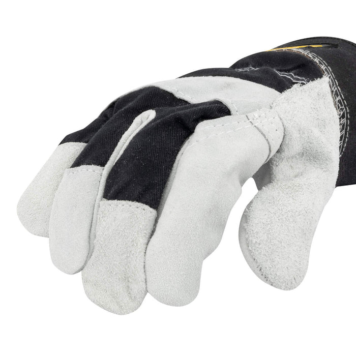 DEWALT DPG41L Premium Split Cowhide Leather Palm Glove, Size Large