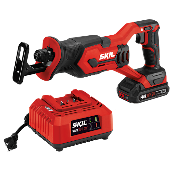 SKIL PWR CORE 20 20V Reciprocating Saw Kit (Open Box, Excellent Condition)